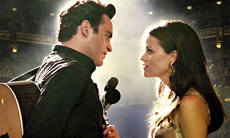 With Reese Witherspoon in Walk The Line