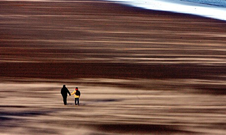 Wind on Tynemouth beach