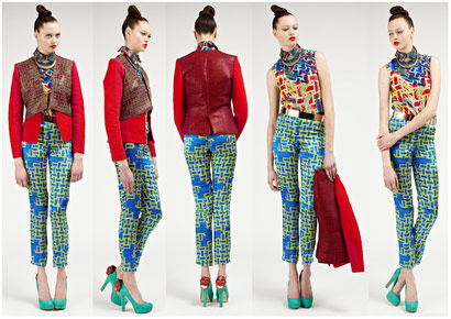 UAL gallery: Deepthika Jayakody, YRAROPMETNOC, Resort 2013/14