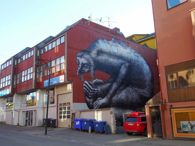 Phlegm murals: Phlegm mural, Bodø, Norway