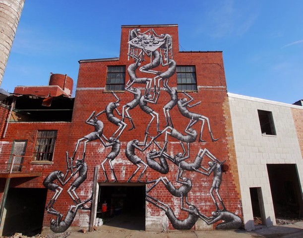 Phlegm murals: Phlegm mural, Lexington, Kentucky, US