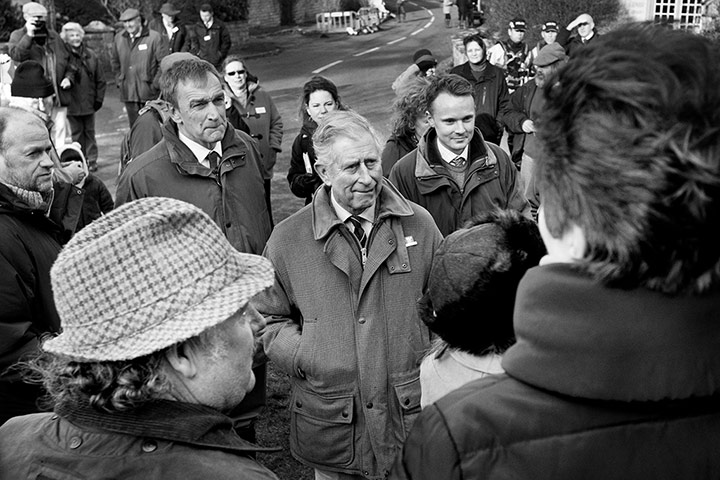 Somerset floods: Prince Charles