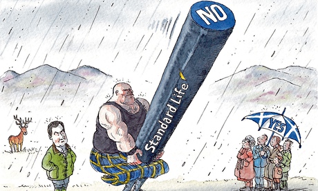 David Simonds cartoon on Scottish independence