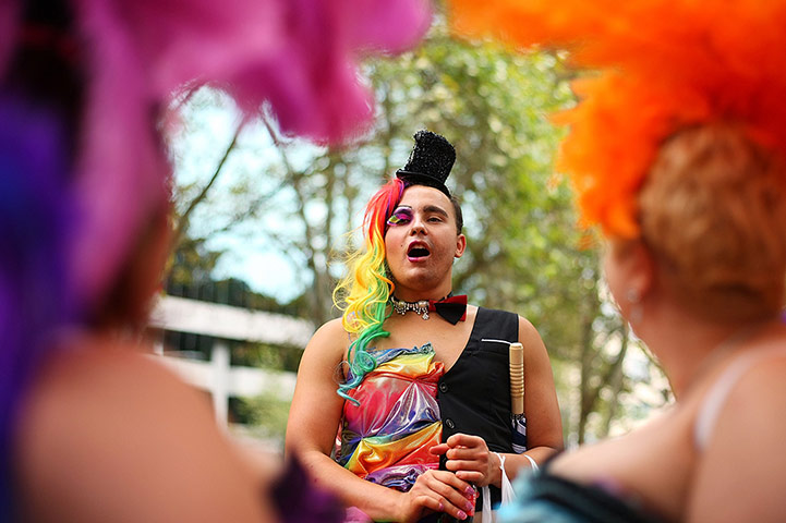 Mardi Gras: Sydney Celebrates 36th Annual Sydney Gay & Lesbian Mardi Gras Parade