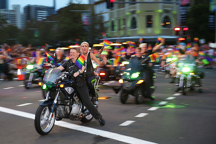 Mardi Gras: Sydney Celebrates 36th Annual Sydney Gay & Lesbian Mardi Gras Parade