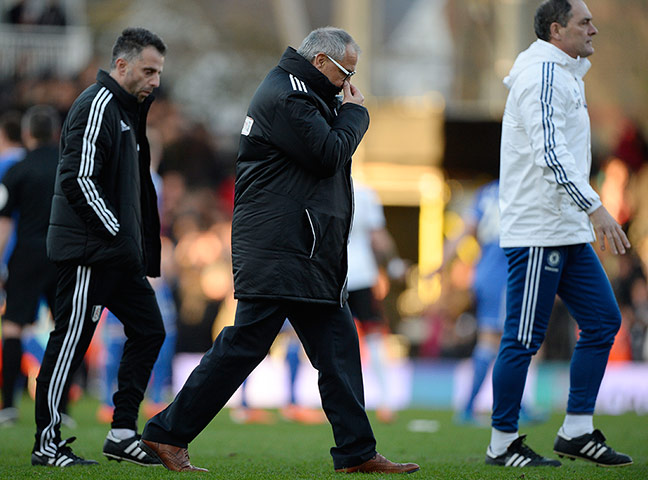 fulham v chelsea: Felix Magath