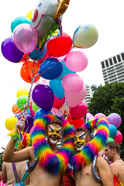 Sydney Mardi Gras: Brett Baulton and Brad Shipp