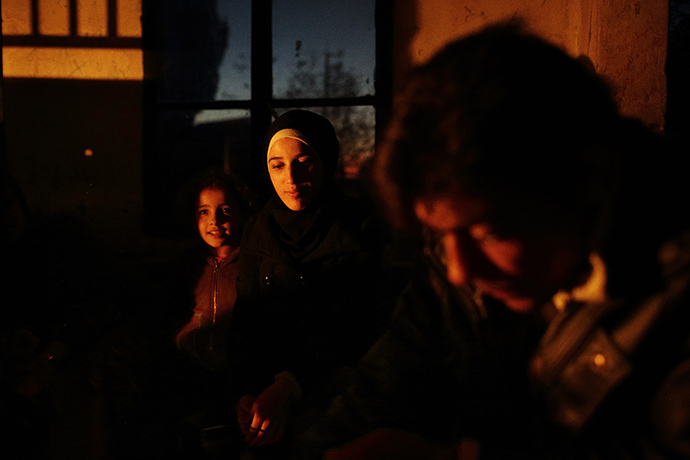Qabaait, Northern Lebanon: A couple in Qabaait