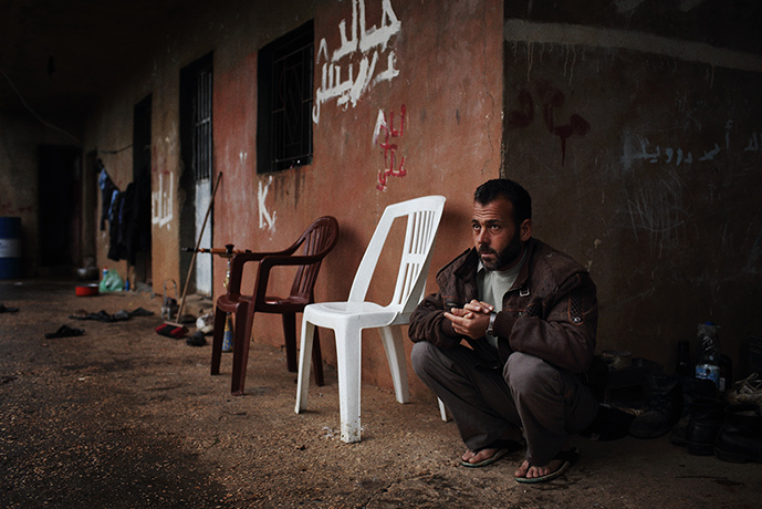 Qabaait, Northern Lebanon: A Syrian Man in Qabaait