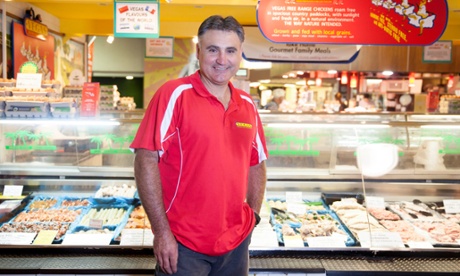 Frank Turtur of Vegas Poultry at Adelaide Market