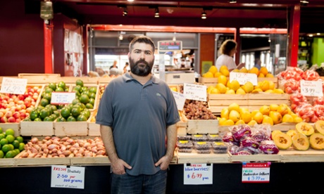Lee Bugeja, who runs Stall 69 in Adelaide Central Market.