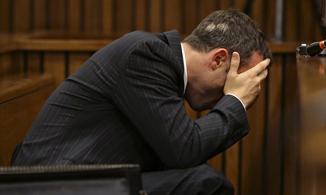 Oscar Pistorius vomits in court as girlfriend's injuries are described