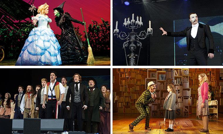Olivier nominees update: Wicked, The Phantom of the Opera, Les Miserables and Matilda