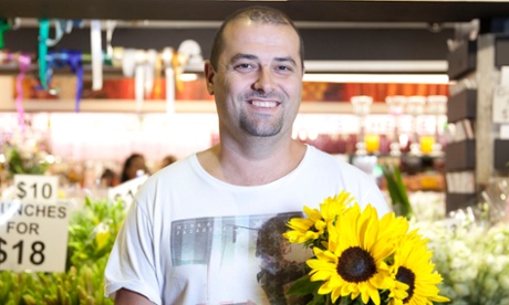 Peter Pessios of Central Market Flowers, Adelaide.