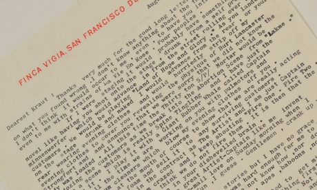 Hemingway to Marlene Dietrich