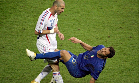 Zinedine Zidane's headbutt
