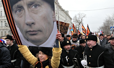 Moscow march for Putin