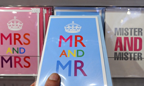 Cards for same-sex marriage couples