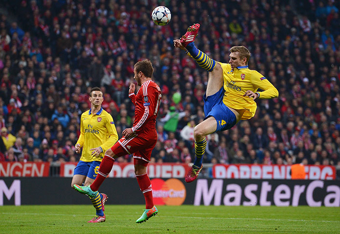 sport.: Bayern v Arsenal