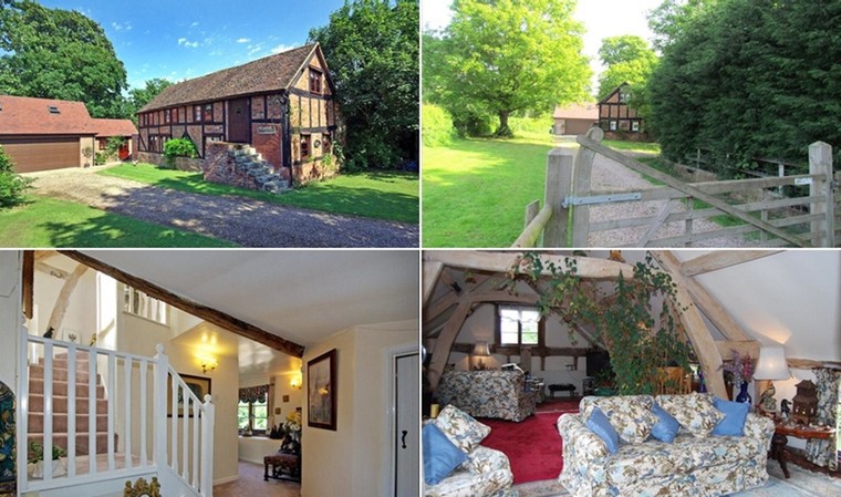 Home and away: barns : Aylton, near Ledbury