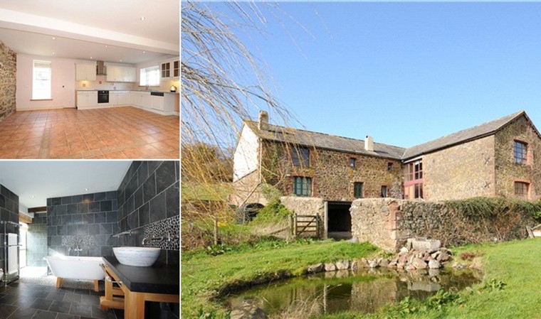 Home and away: barns : Great Leigh, near Exeter