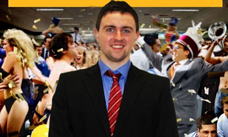 A student in Limerick has made a parody of Martin Scorsese's Wolf of Wall Street trailer.