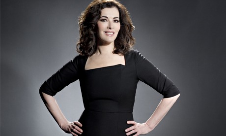 Nigella Lawson at Universal Studios, Los Angeles.