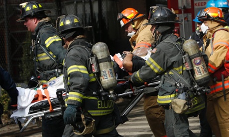 New York building collapse