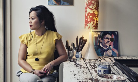 Uyen Luu photographed at home in Hackney, London