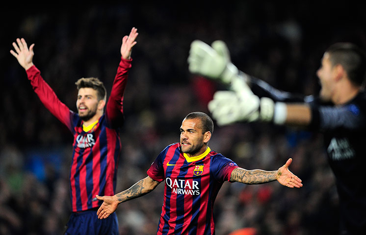 Barca v City: Barcelona defenders complain