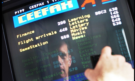 Ceefax: melhor do que a internet?