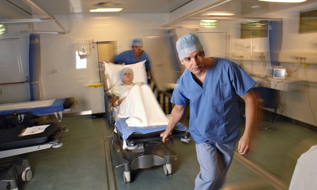 Hospital porters