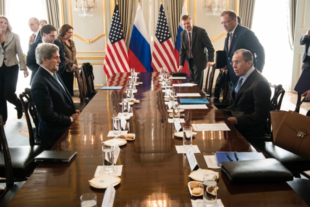 Finally the face to face talks begin.