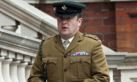 Major Richard Streatfeild at the inquest into the friendly-fire death of soldier Michael Pritchard