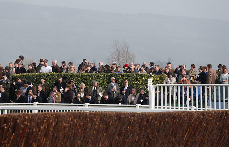 gold cup day: Waiting expectantly for the big race 