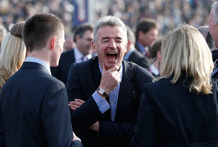 gold cup day: Michael O'Leary, the boss of Ryanair