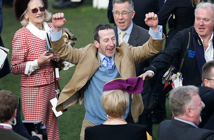 gold cup day: The trainer of Lord Windermere Jim Culloty