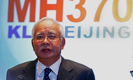 Malaysian prime minister Najib Razak 