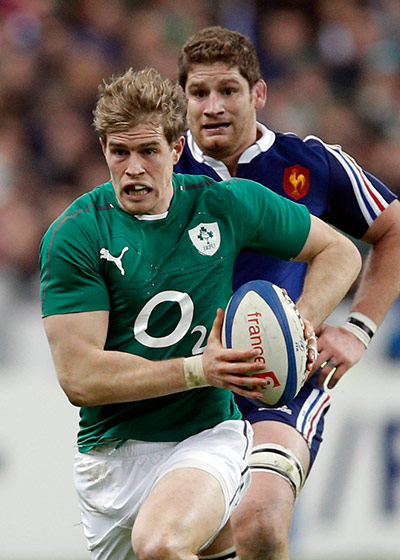 France and Ireland : Andrew Trimble