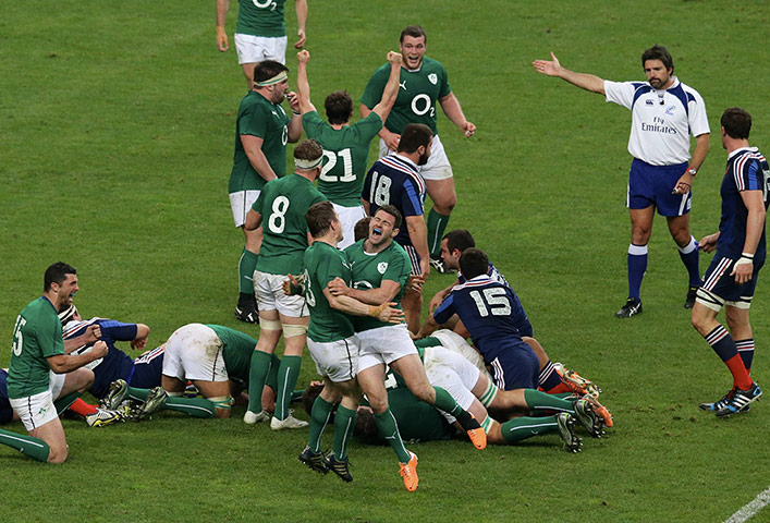 France and Ireland : Ireland win the Six Nations