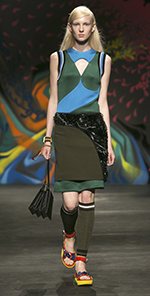 Prada show, spring/summer 2014
