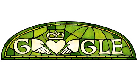 st patricks day google doodle