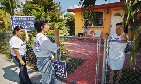 hispanic voters latino voters florida kerry 2004