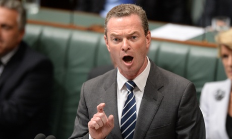 Christopher Pyne was forced to withdraw his comment about 