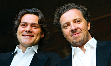 Gerold Huber, leftt and Christian Gerhaher.