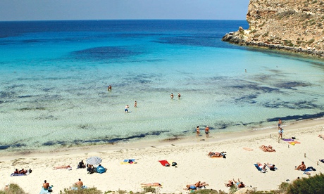 Lampedusa beach