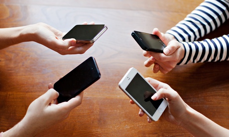 Sharing information on smartphones