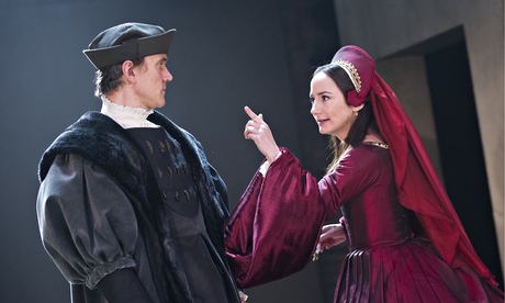 Ben Miles (Thomas Cromwell) and Lydia Leonard (Anne Boleyn) in Wolf Hall