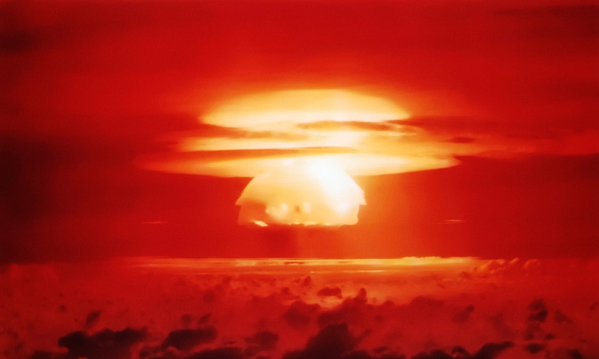 bikini atoll explosion