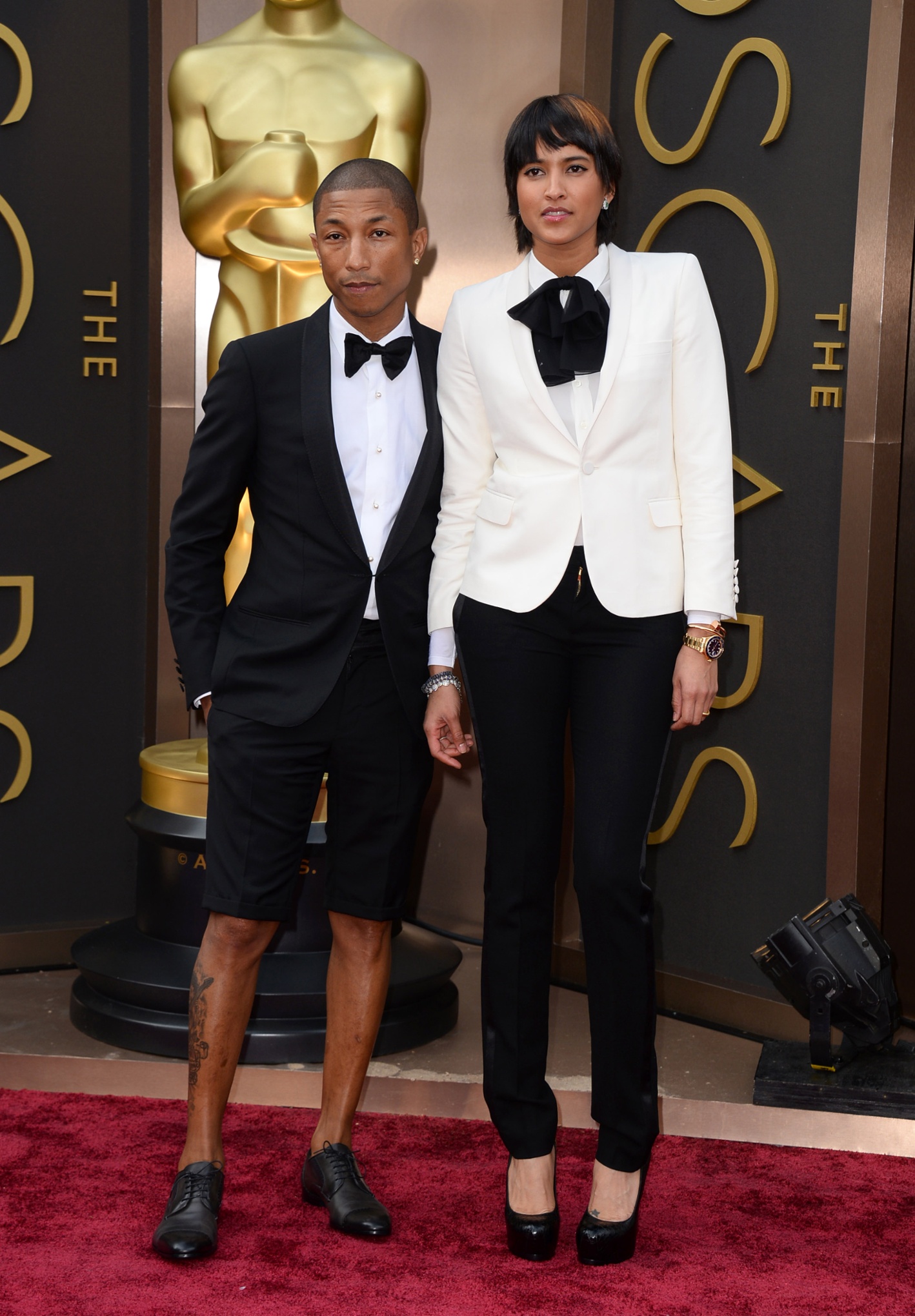 Pharrell Williams and Helen Lasichanh